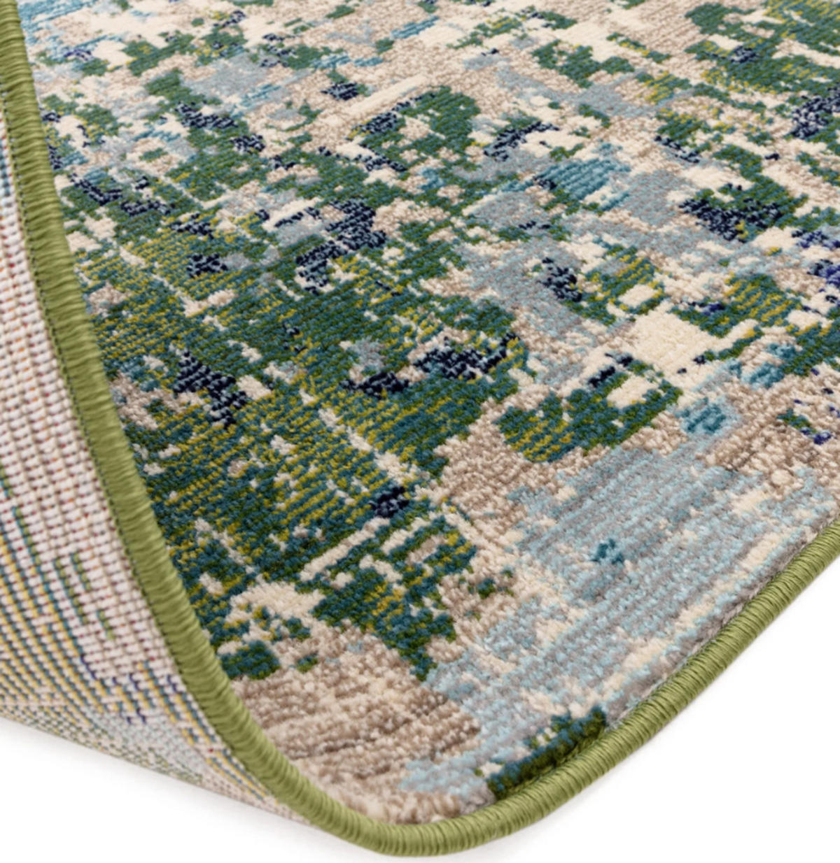 TEPPICH modern Flachgewebe BOSCAGE Grün 160 x 230 cm - Grün, Textil (160/230cm) - Novatrend