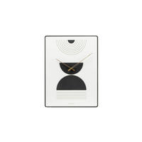WANDUHR Design 35/60 cm - Weiß, Holzwerkstoff (3.6/60/1cm) - ONZENO
