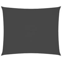 SONNENSEGEL Oxford-Gewebe Rechteckig 6x7 m Anthrazit - Anthrazit, Textil (700/600cm) - furnicato