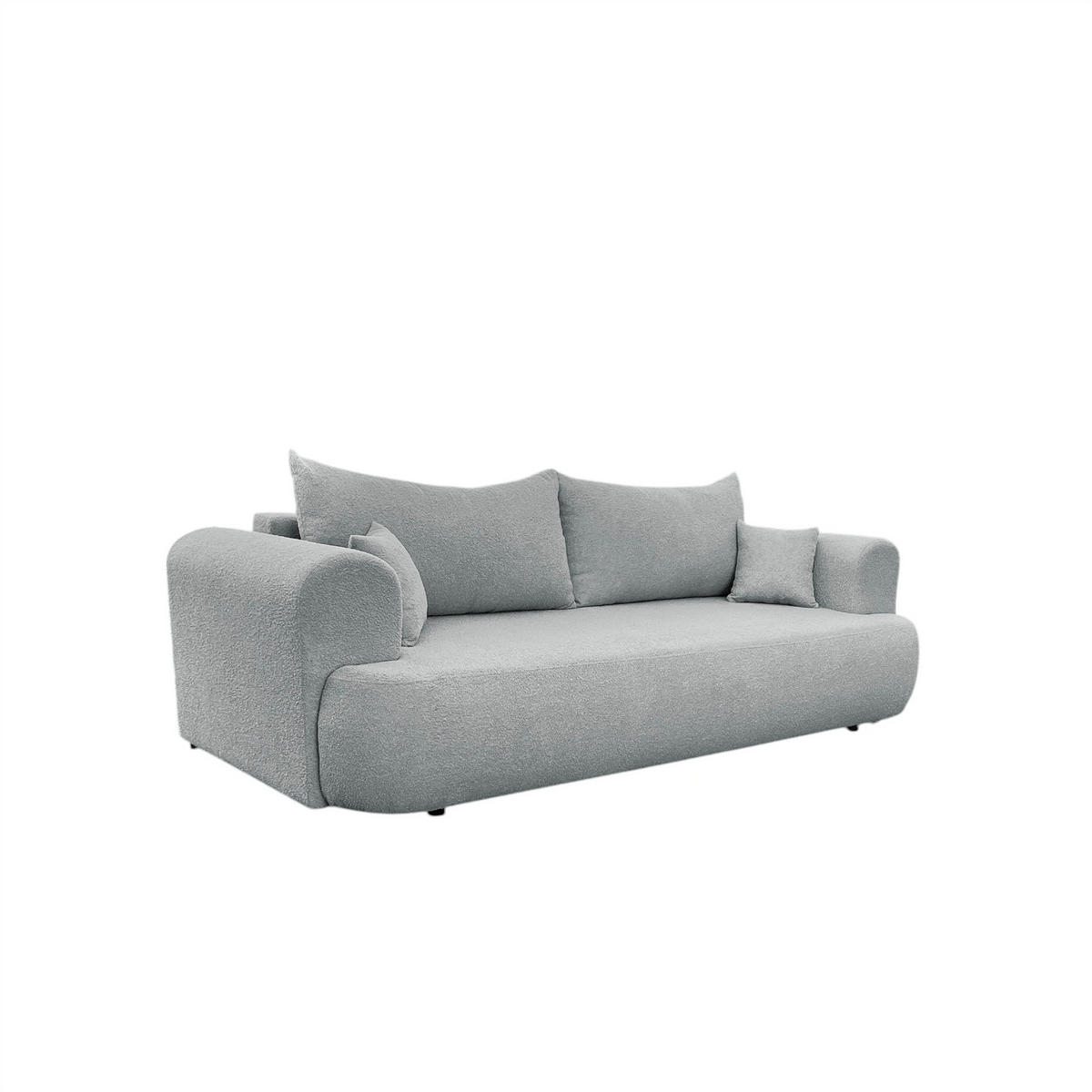 SCHLAFSOFA Anike Stoff Now Or Never - Grau, Holzwerkstoff/Textil (240/78/110cm) - Fun Möbel