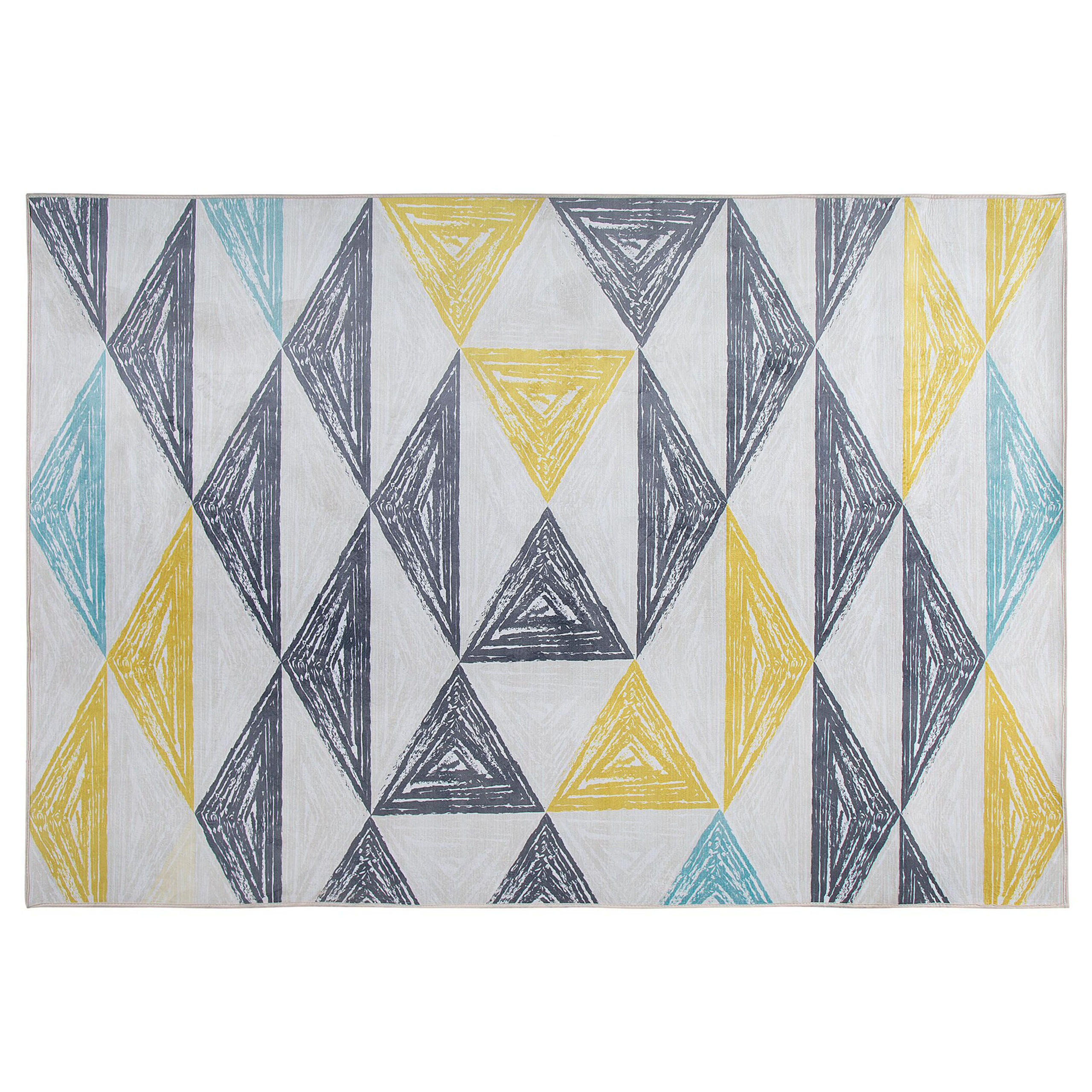 KURZFLOR-TEPPICH Kalen 230/160 cm - Multicolor, Kunststoff (160/230cm) - Beliani