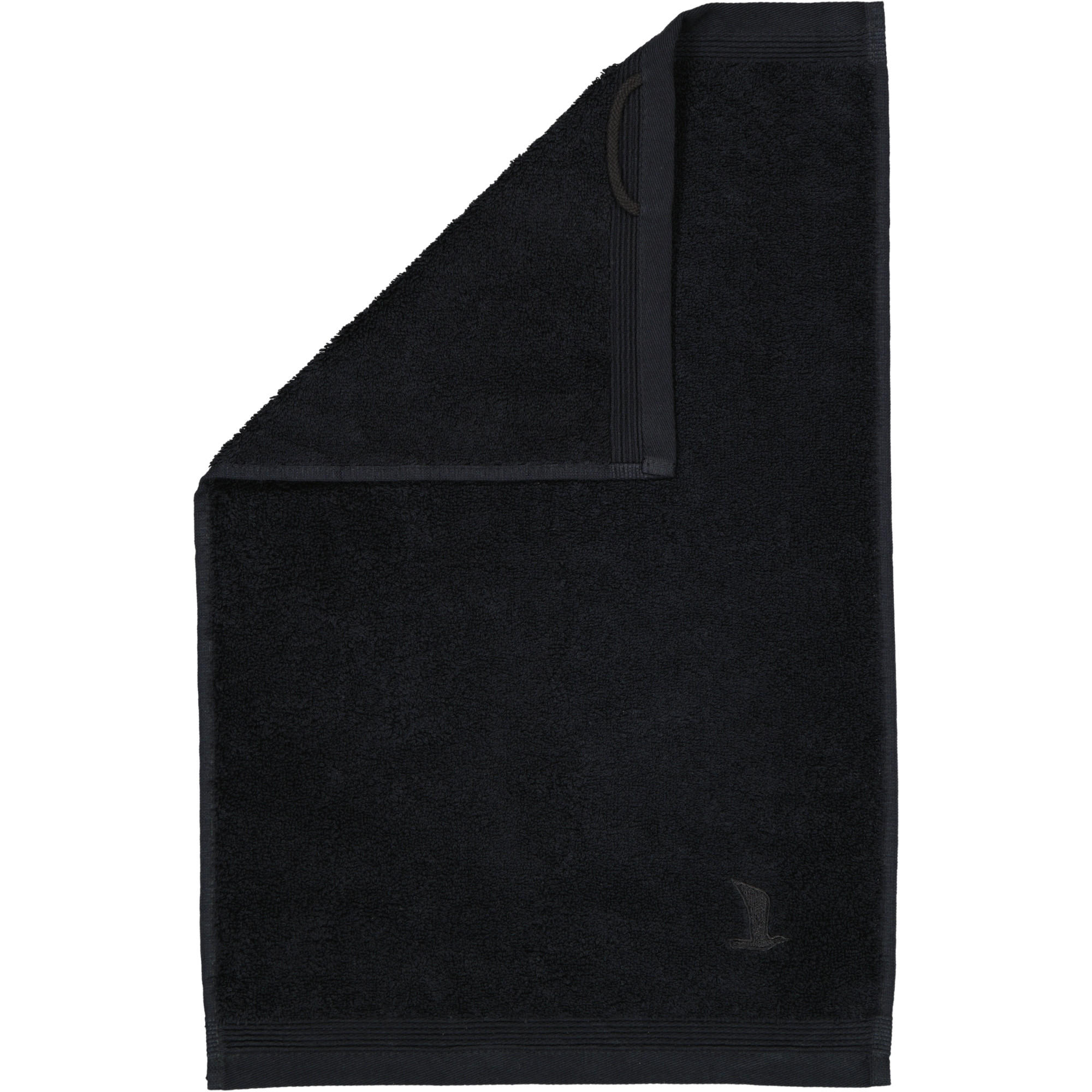 Möve Gästetuch Schwarz 30x50 cm