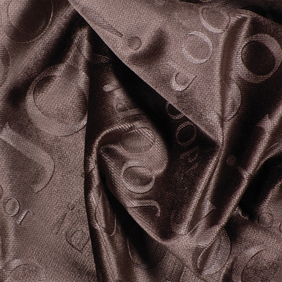 SCHLAUFENVORHÄNGE MATCH UMBRA - 020 - Braun, Textil (140/250cm) - Joop!
