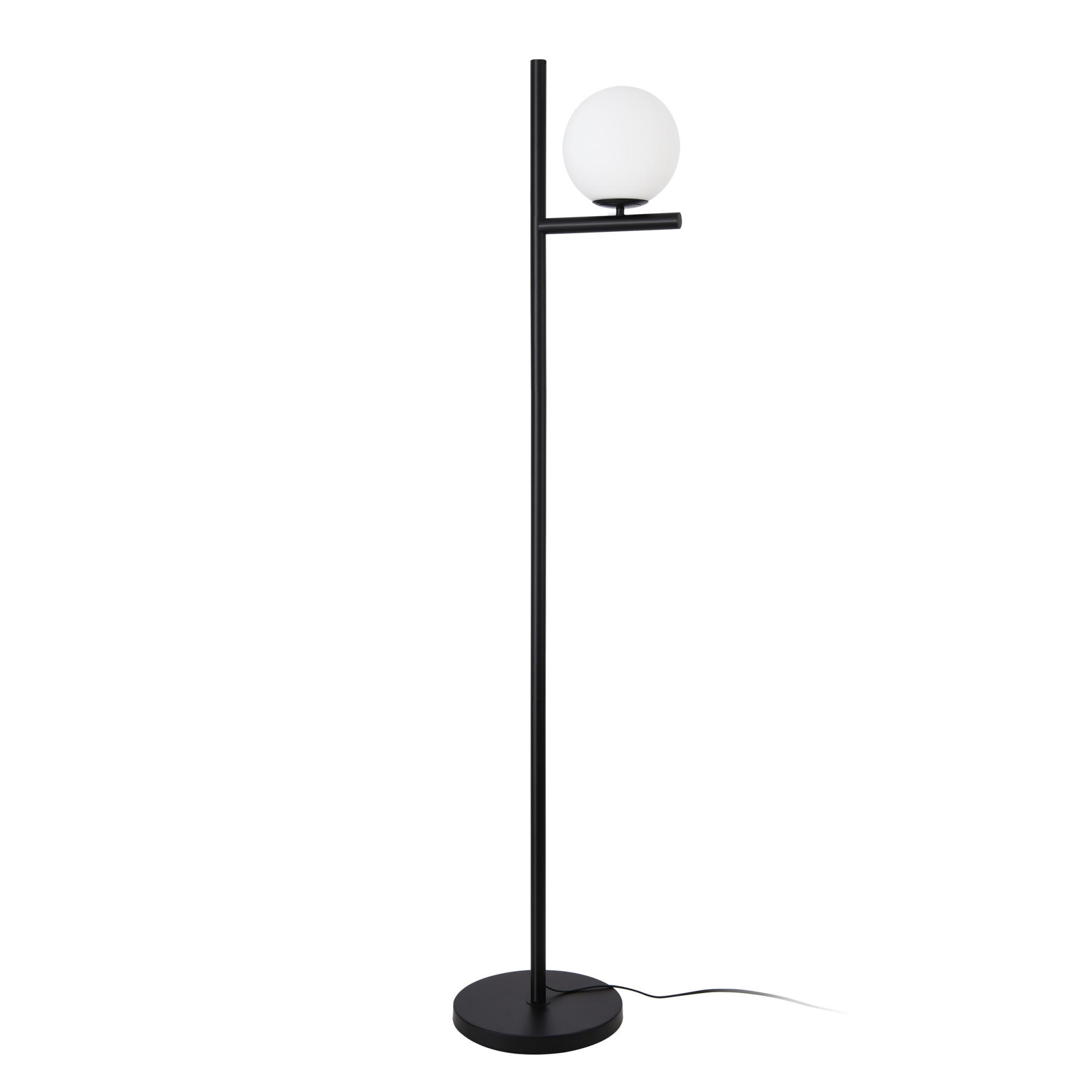 STEHLEUCHTE Aberdaron - Weiß, Metall (25/25/154cm) - lux.pro
