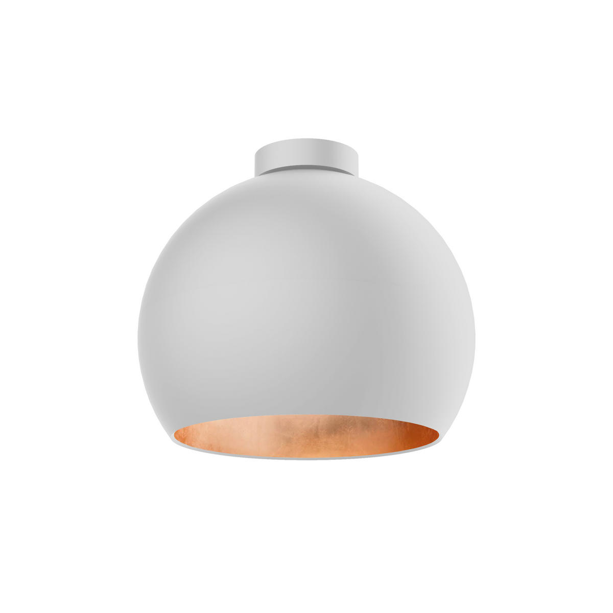 DECKENLEUCHTE - Kupferfarben, Metall (25/25/20cm) - Lumicom