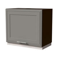 WRASENSCHRANK Salo W8/60 Lava / Dust Grey Matt 60 / 32,5 / 50cm - Dunkelgrau/Grau, Holz/Holzwerkstoff (60/50/32.5cm) - Feldmann-Wohnen