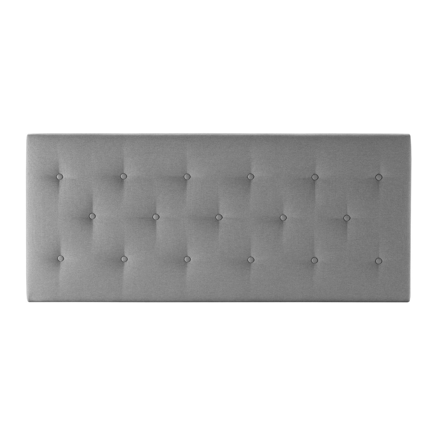KOPFTEIL Turin 150x60 cm Grau - Grau, Textil (6/150/150cm) - VS Venta-stock