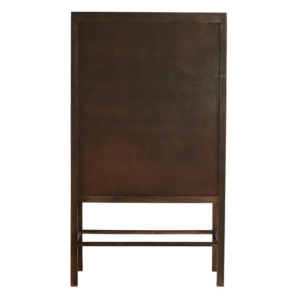 HIGHBOARD NIPOS 90x45x160 cm, Mangoholz, Braun - Braun, Holz (90/160/45cm) - Light & Living
