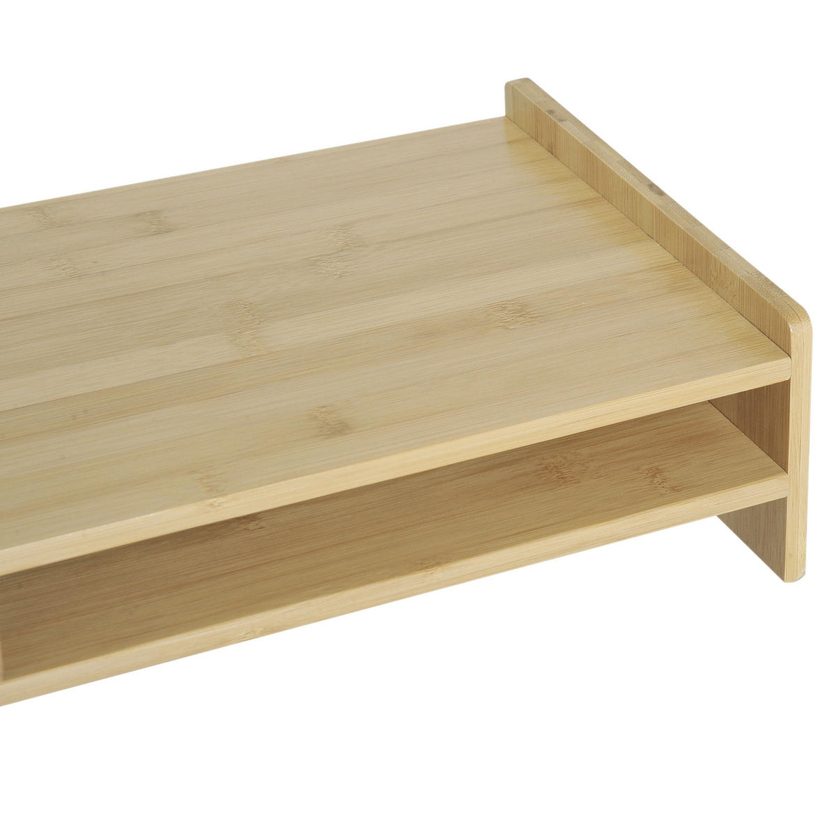 MONITORSTÄNDER DE-08980 Natur - Naturfarben, Naturmaterialien (49/25.5/11.5cm) - ComfortXL