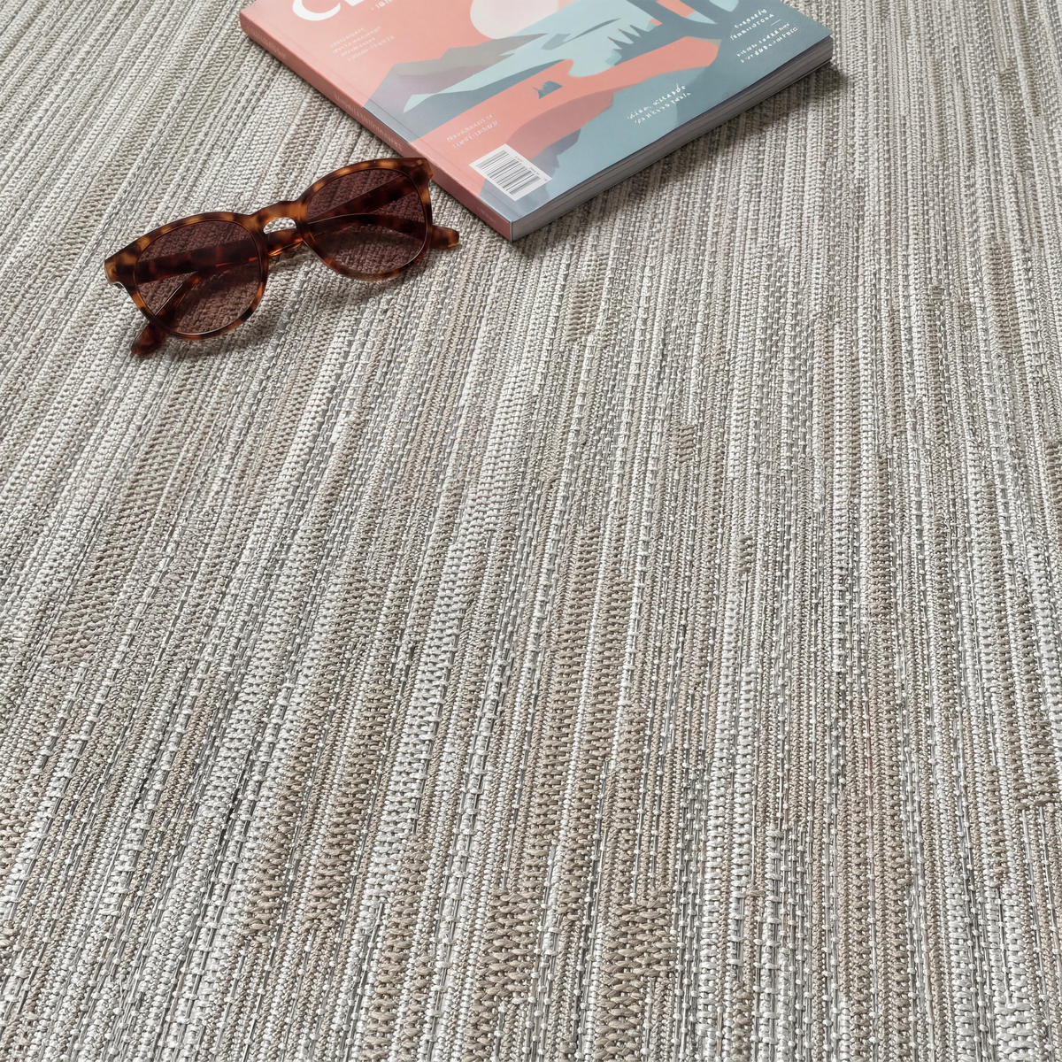 OUTDOORTEPPICH 80/250 cm Vermont 193 - Beige, Textil (80/250cm) - Paco Home