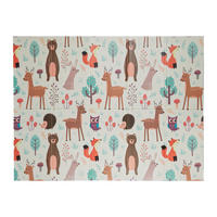 SPIELMATTE - Multicolor, Kunststoff/Textil (195/150cm) - Relaxdays