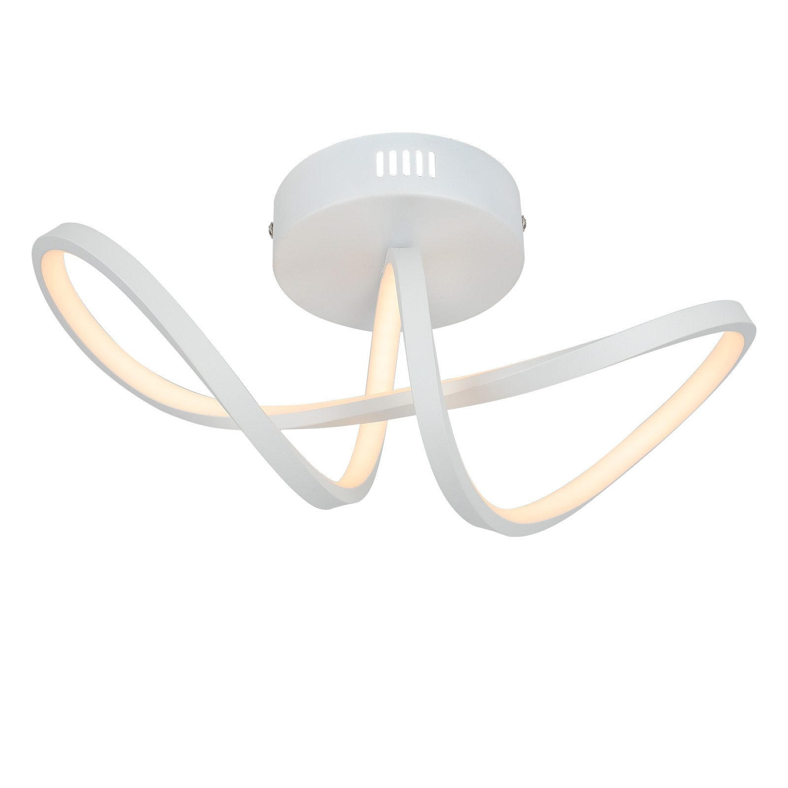LED-DECKENLEUCHTE Marburg 34/14.5/17 cm - Weiß, Metall (34/14.5/17cm) - Nettlife