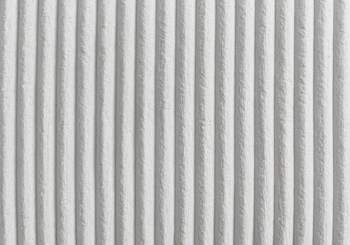 BIG-SESSEL Relaxsessel Mega Cord hell grau Ø 120 cm 360° drehbar, inklusive 3x Kissen - Hellgrau/Grau, Holz/Textil (120/86/120cm) - Furn.Design