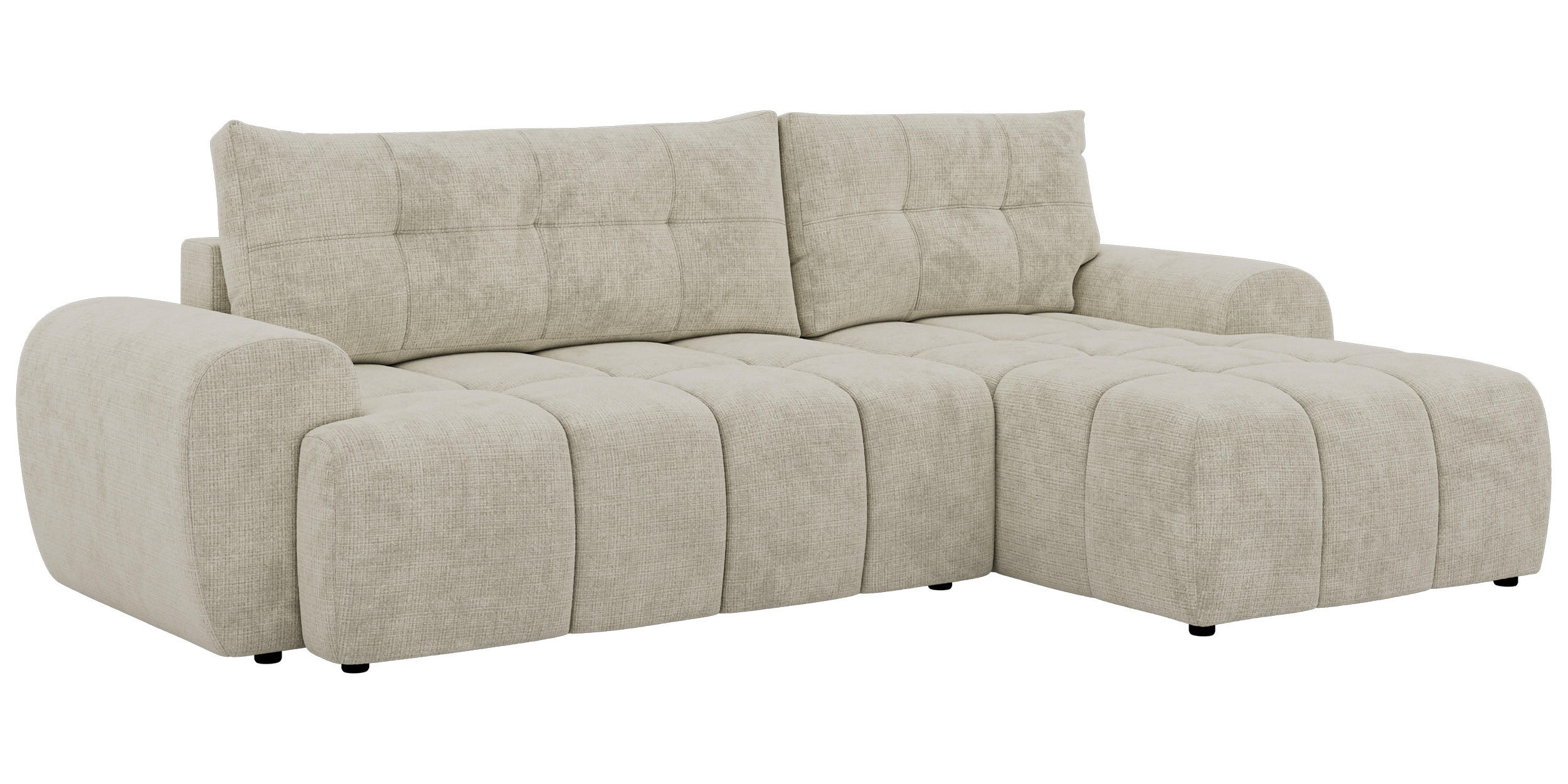 MKS Ecksofa Creme 271x161 cm