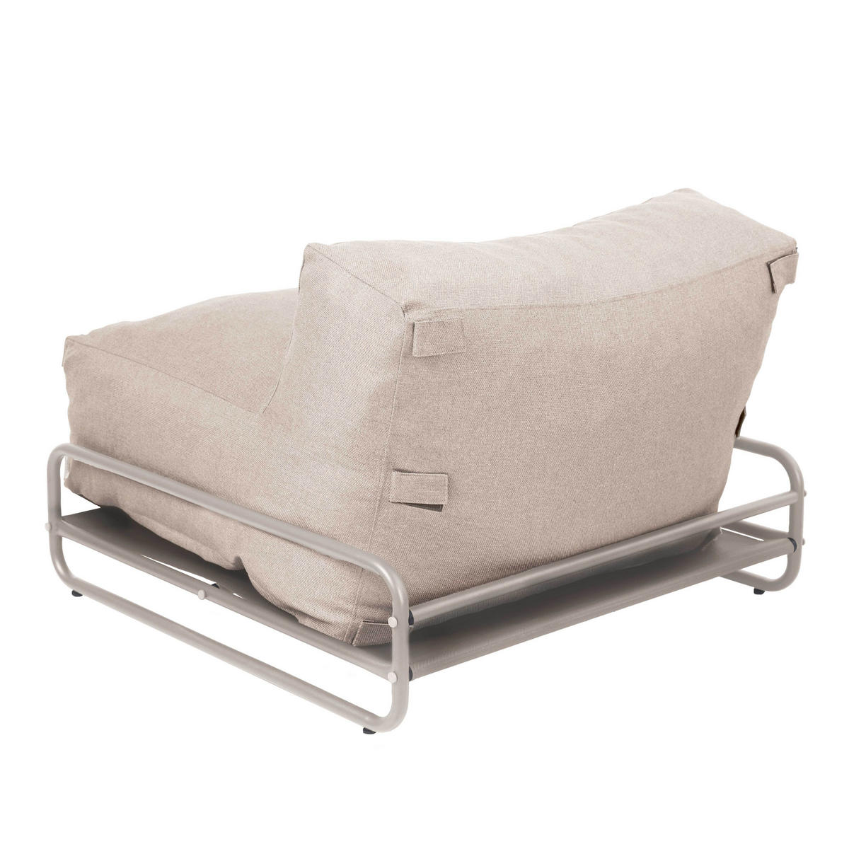 LOUNGESESSEL, Beige - Beige, Textil (97/77/97cm) - Oviala