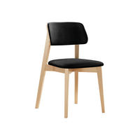 WOHNZIMMER STUHL KT63/C, Holzfarbe: Buche - Buchefarben/Schwarz, Holz/Textil (47/80/49cm) - MIRJAN24