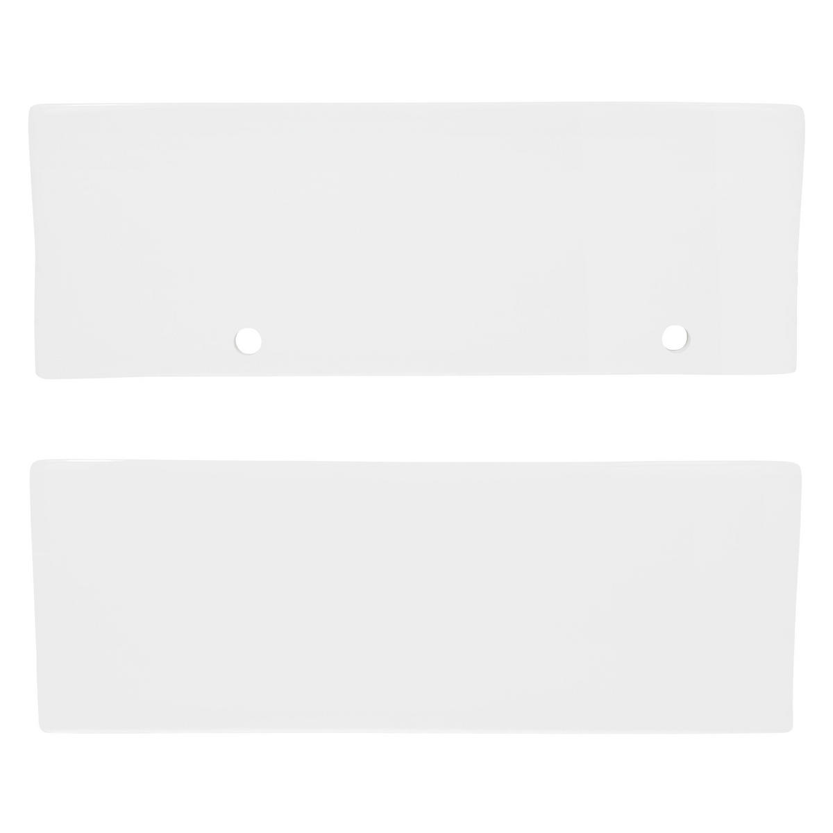 WASCHBECKEN - Weiß, Keramik (20.5/12.5/35cm) - LuxeBath