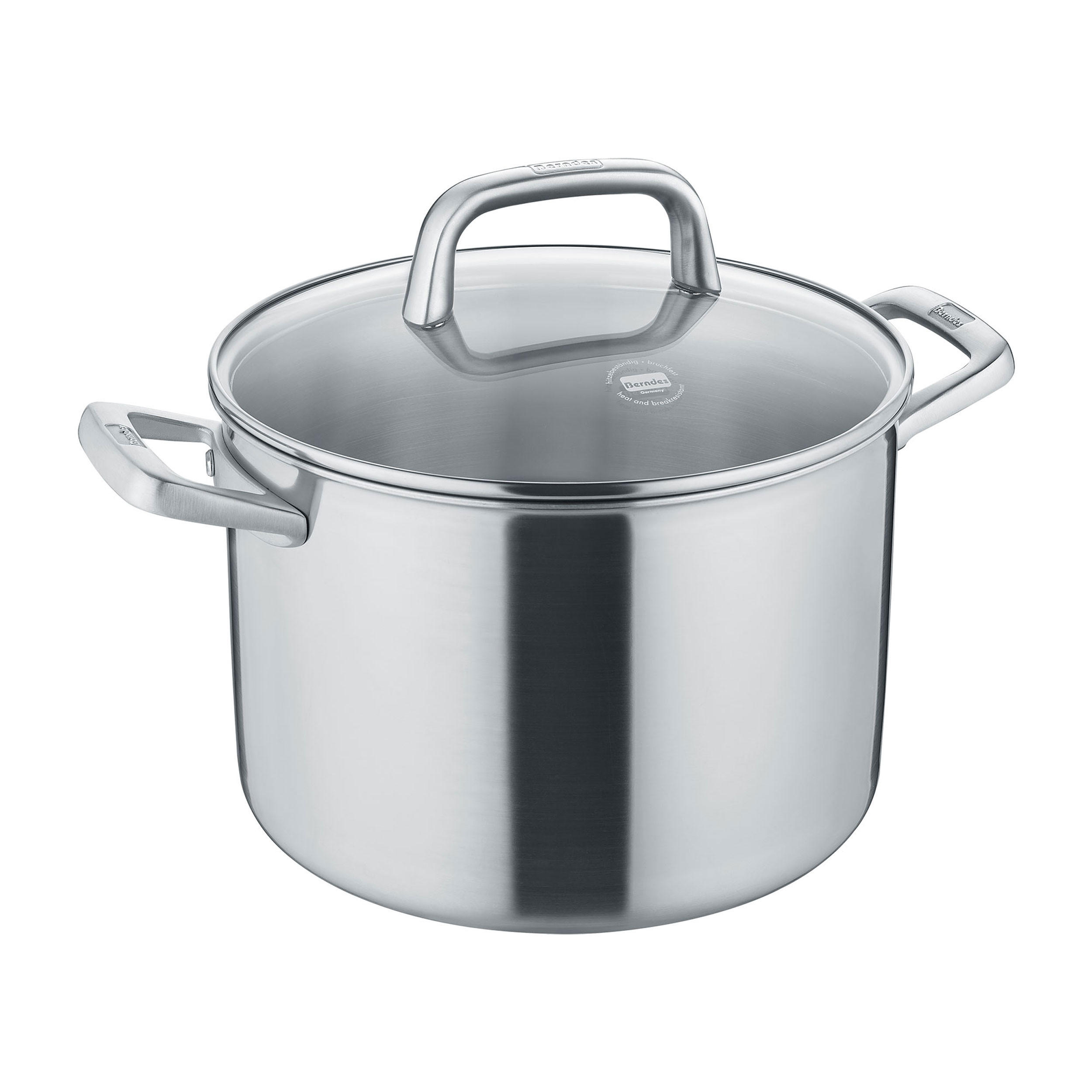 KOCHTOPF Tricion Resist mit Deckel, Silber, 24 cm - Silberfarben, Metall (12.2/9.06/6.69cm) - Berndes