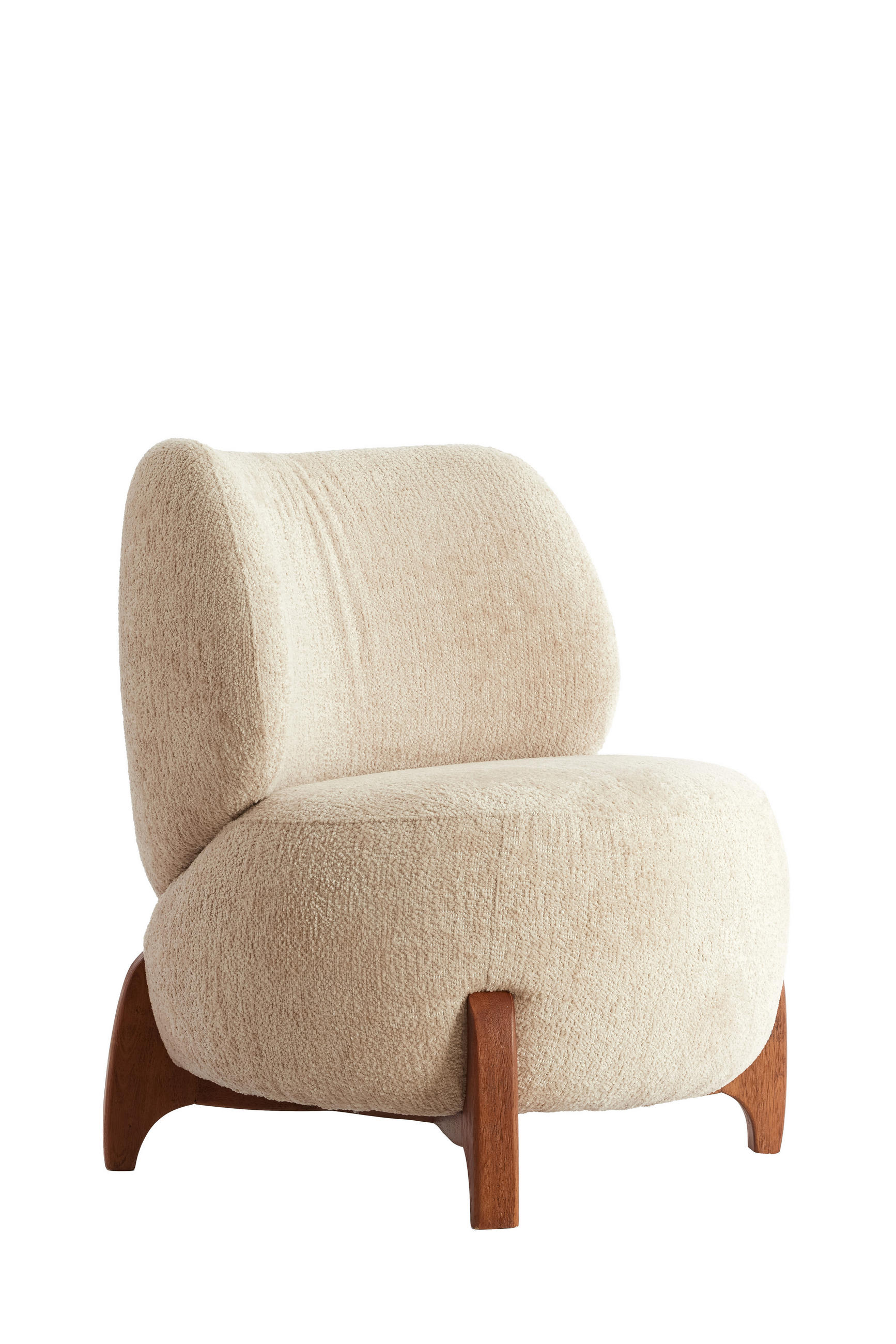 SESSEL Binoa Weiß 72.5/70/79 cm - Weiß, Holz (70/79/72.5cm) - Light & Living
