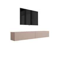 TV-SCHRANK : Karamellbraun, 200 (2 x 100) x 34 x 32 cm - Braun, Holzwerkstoff (200/34/32cm) - 3XE LIVING