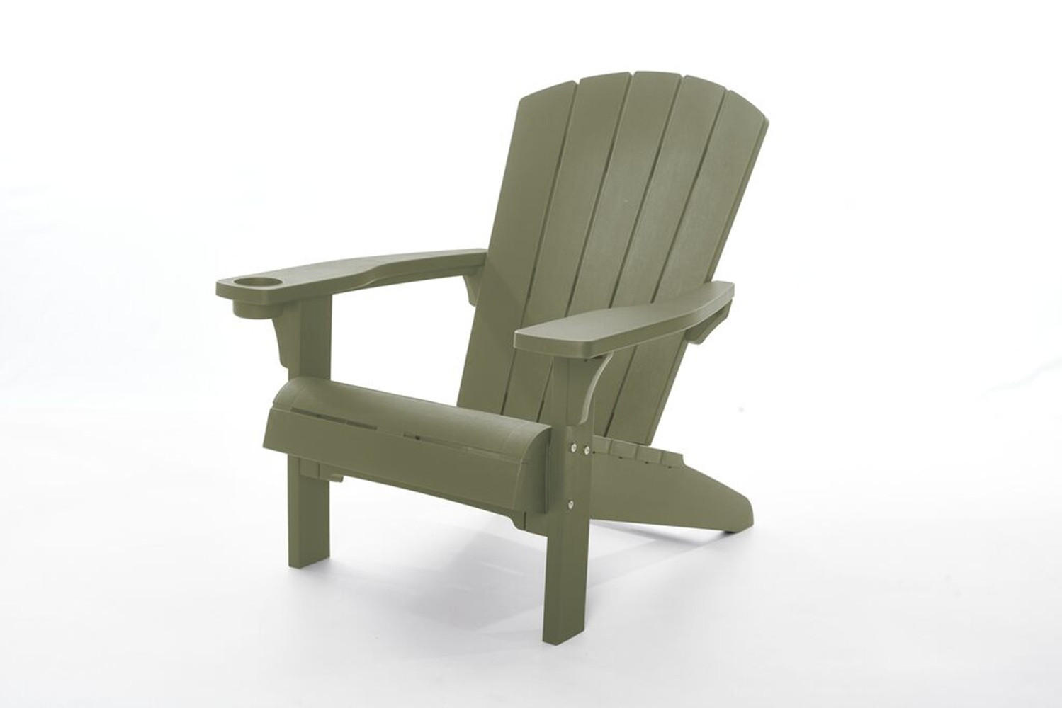 GARTENSTUHL Adirondack Alpine - Grün, Kunststoff (80/96.5/81cm) - Keter