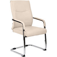 SCHWINGSTUHL Lederlook Creme - Creme, Textil/Metall (55/88/60cm) - CLP