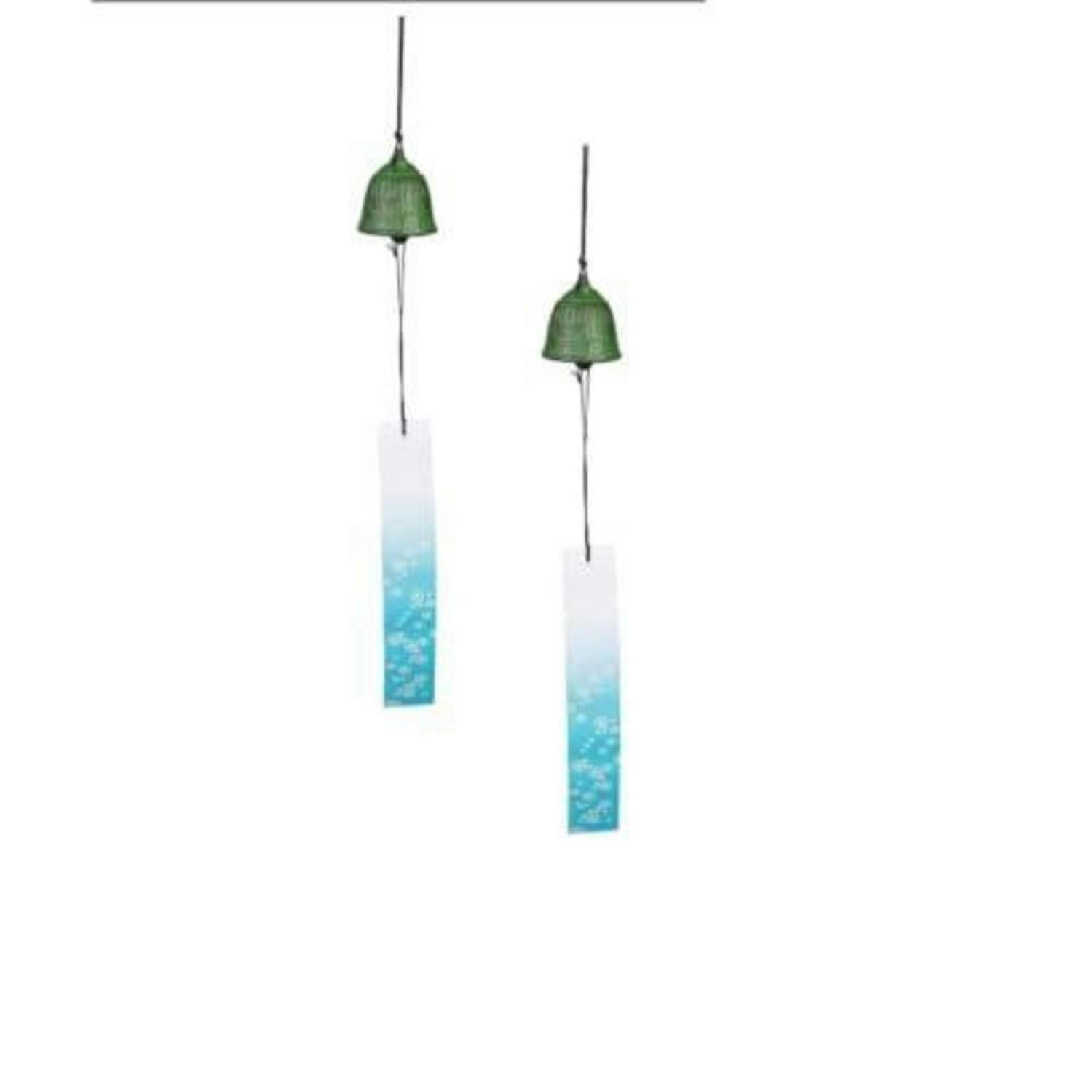WINDSPIEL 2-teiliges Set Gusseisen Grün - Multicolor, Metall (40/5/5cm)