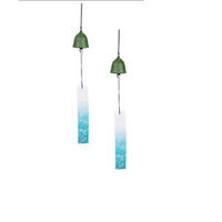 WINDSPIEL 2-teiliges Set Gusseisen Grün - Multicolor, Metall (40/5/5cm)