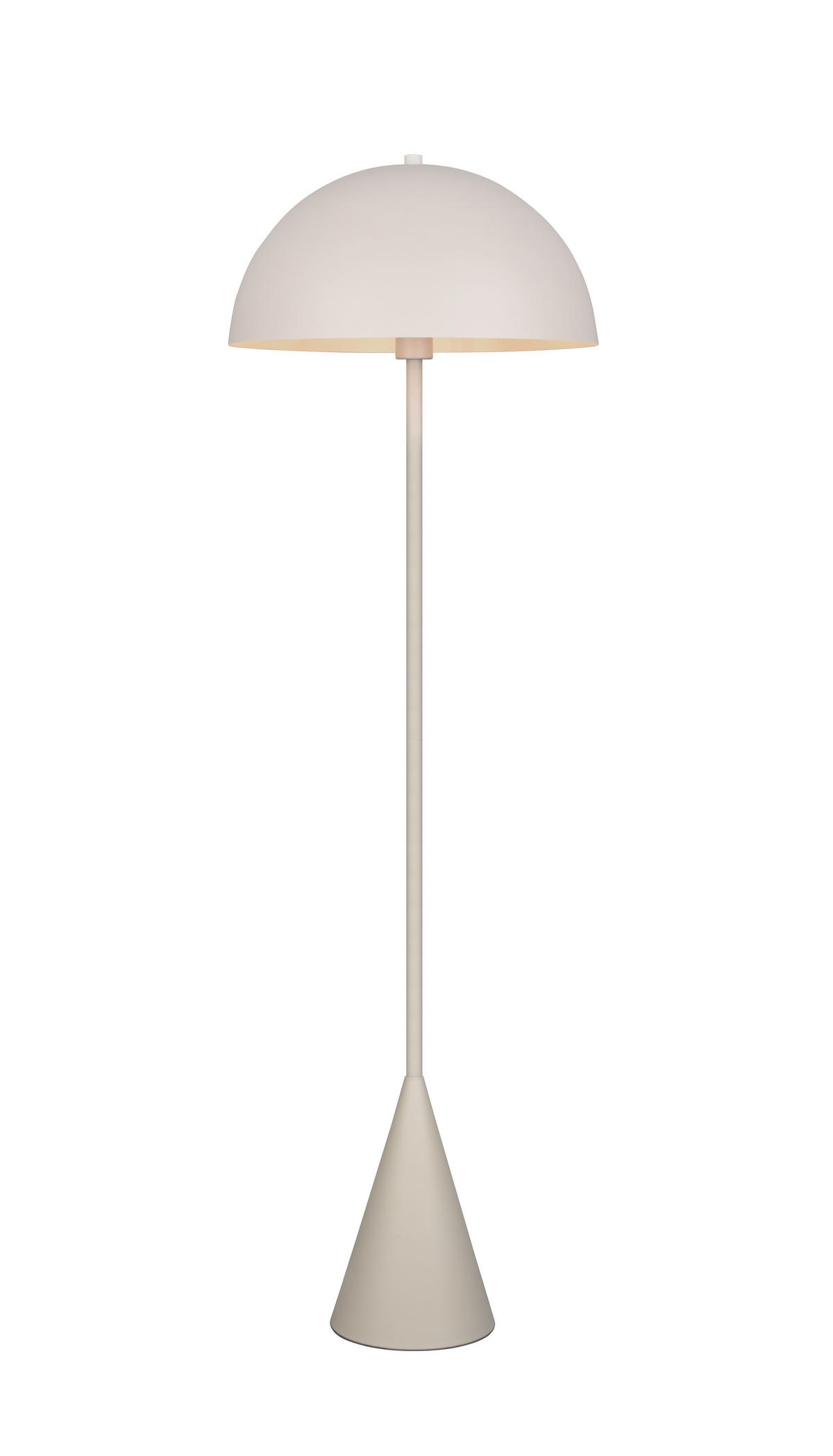 STEHLAMPE ALFIE - Grau - 40/40/130 cm - Grau, Metall (40/40/130cm) - Trio Leuchten