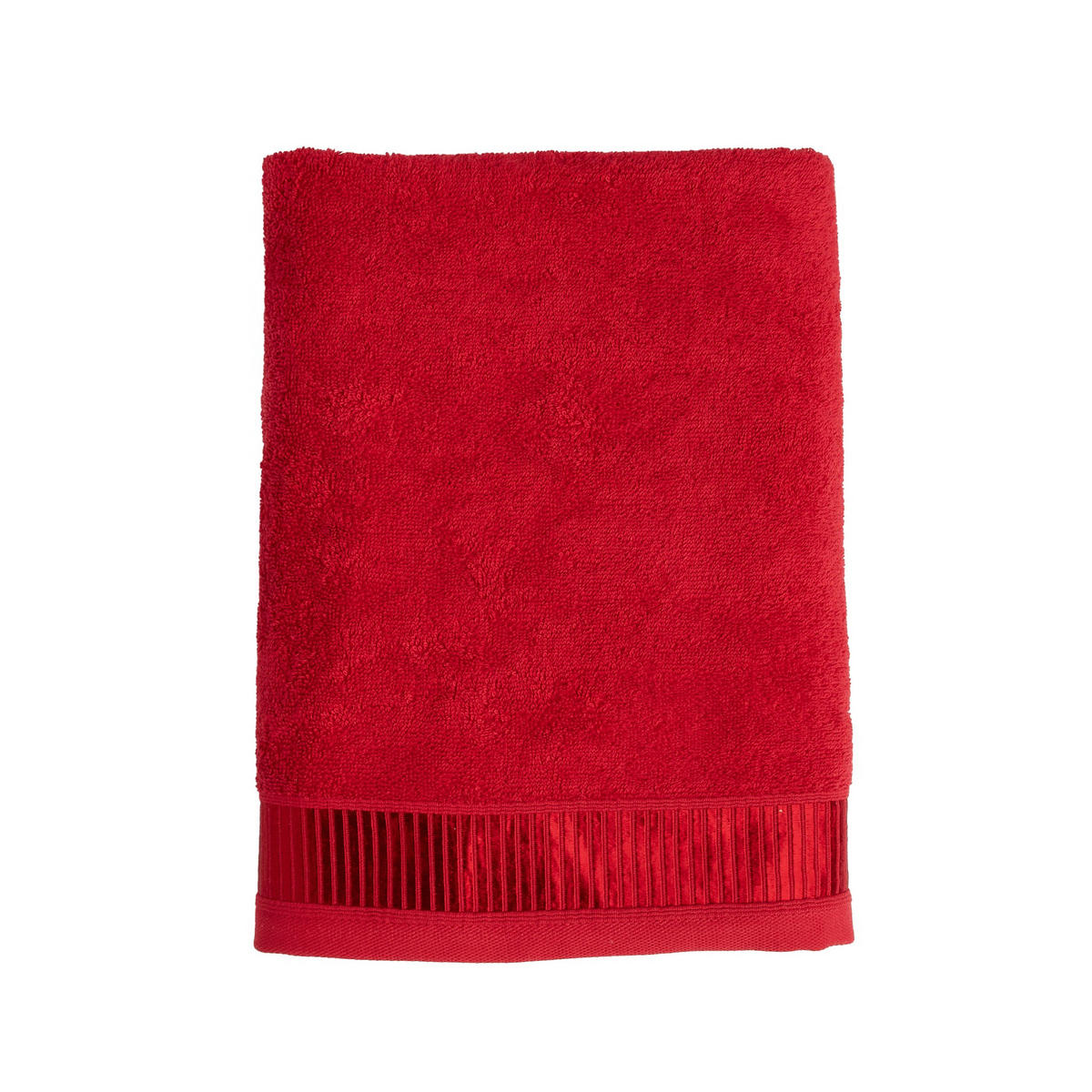 DUSCHTUCH Alicanty - Rot, Textil (70/130cm) - home&you