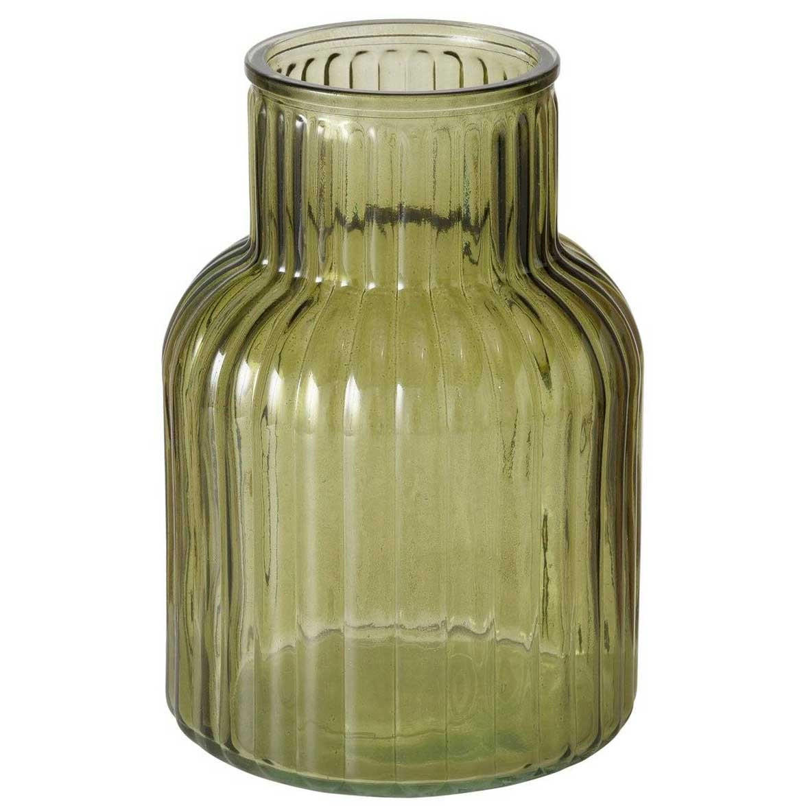 VASE Relea 20 cm - Hellgrün, Glas (14/20cm) - Boltze Home