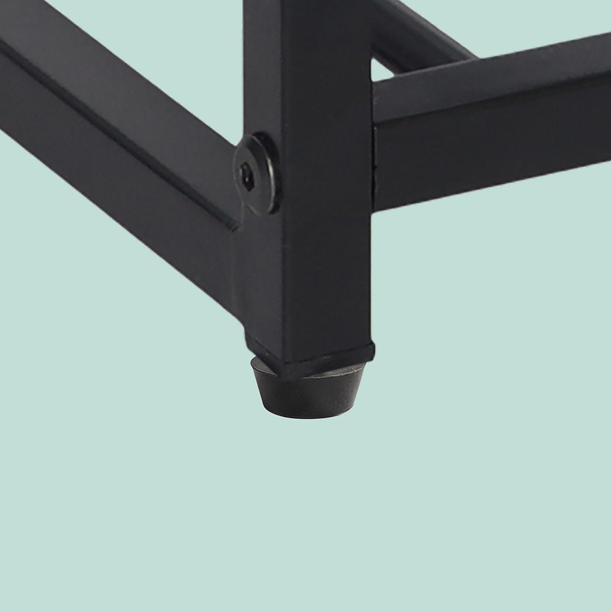 WEINREGAL - Schwarz, Metall (42.5/21.5/24.5cm) - Relaxdays