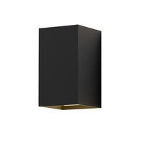 AUSSENWANDLEUCHTE Lichtold 10.0/10.0/10.0 cm - Schwarz, Metall (10/10/10cm) - ZMH