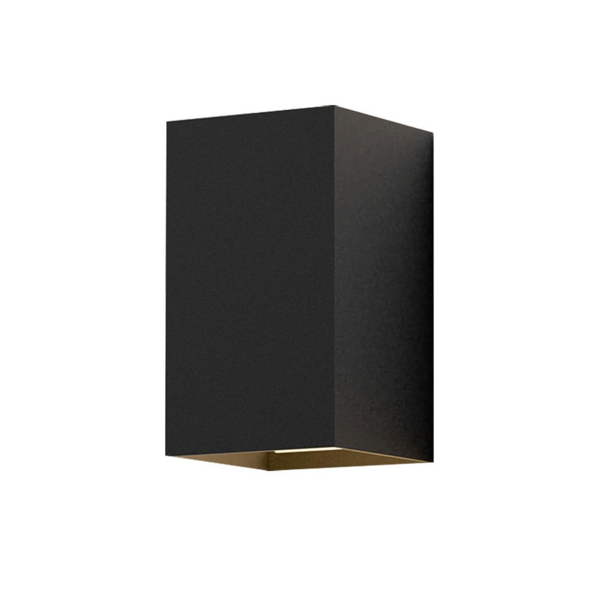 AUSSENWANDLEUCHTE Lichtold 10.0/10.0/10.0 cm - Schwarz, Metall (10/10/10cm) - ZMH