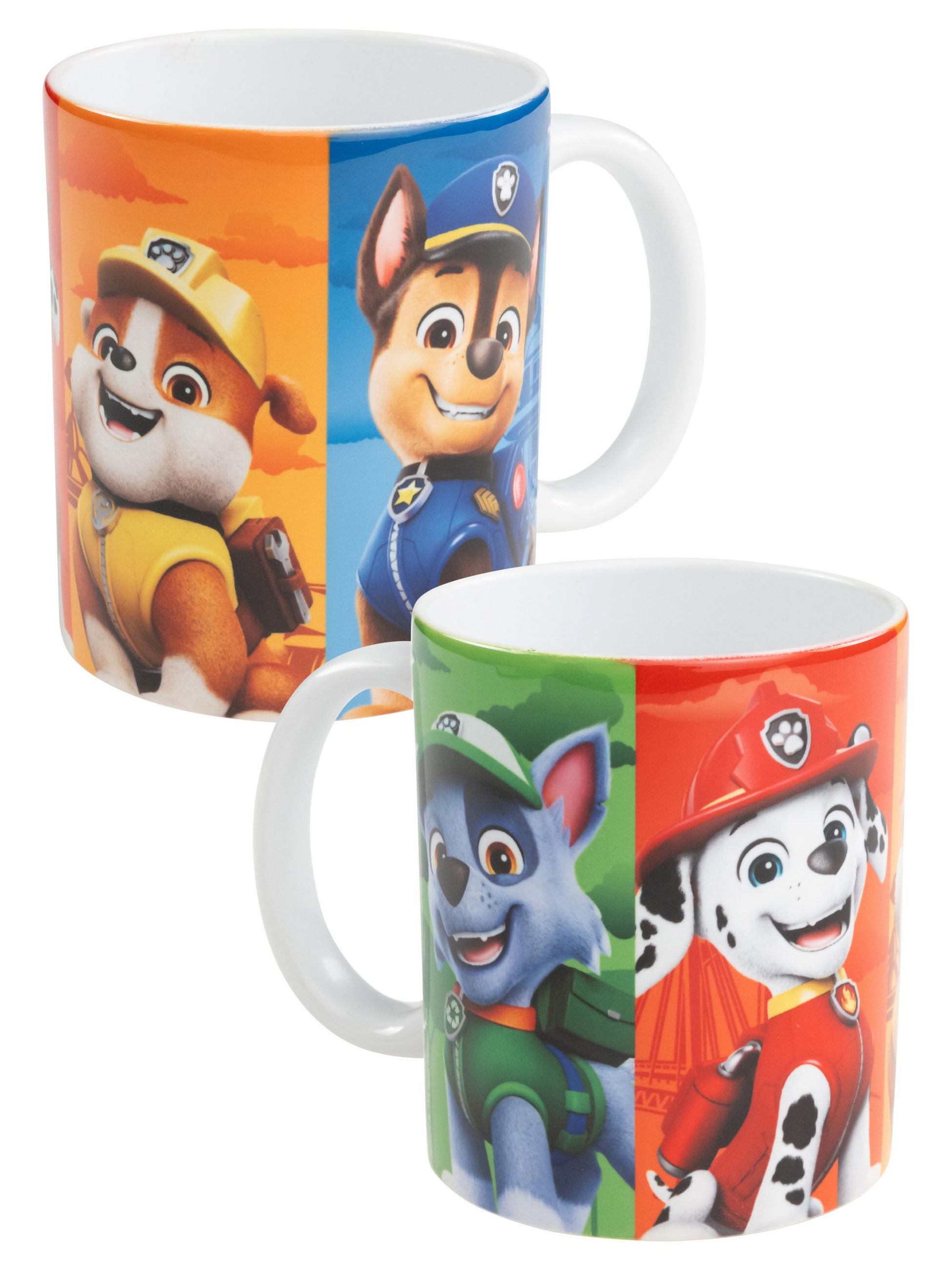 BECHER Paw Patrol Team Boy Keramik Mehrfarbig 320 ml - Blau, Keramik (0.32L) - Paw Patrol