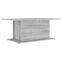 COUCHTISCH Grau Sonoma 102x55,5x40 cm Holzwerkstoff - Grau, Holzwerkstoff (102/55.5/40cm) - furnicato