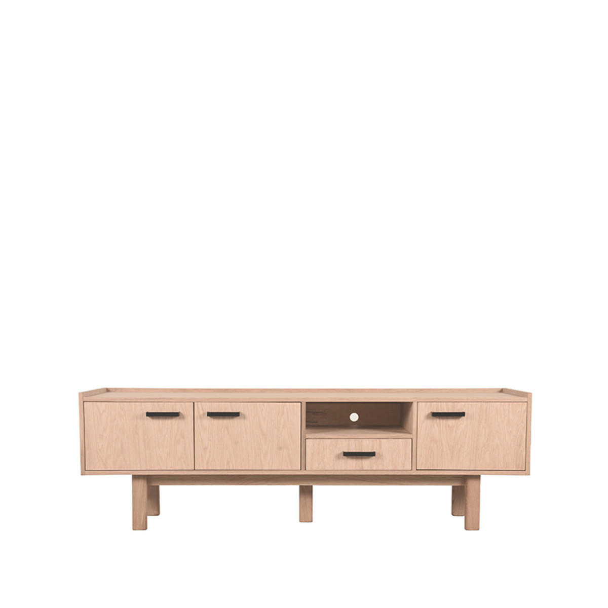 TV-MÖBEL Cali Beige 45/190/60 cm - Beige, Holz (190/60/45cm) - LABEL51