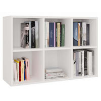BOKHYLLOR Vit 90/65/30 - Vit, Träbaserade material (90/65/30cm) - RAUMHIRSCH FURNITURE