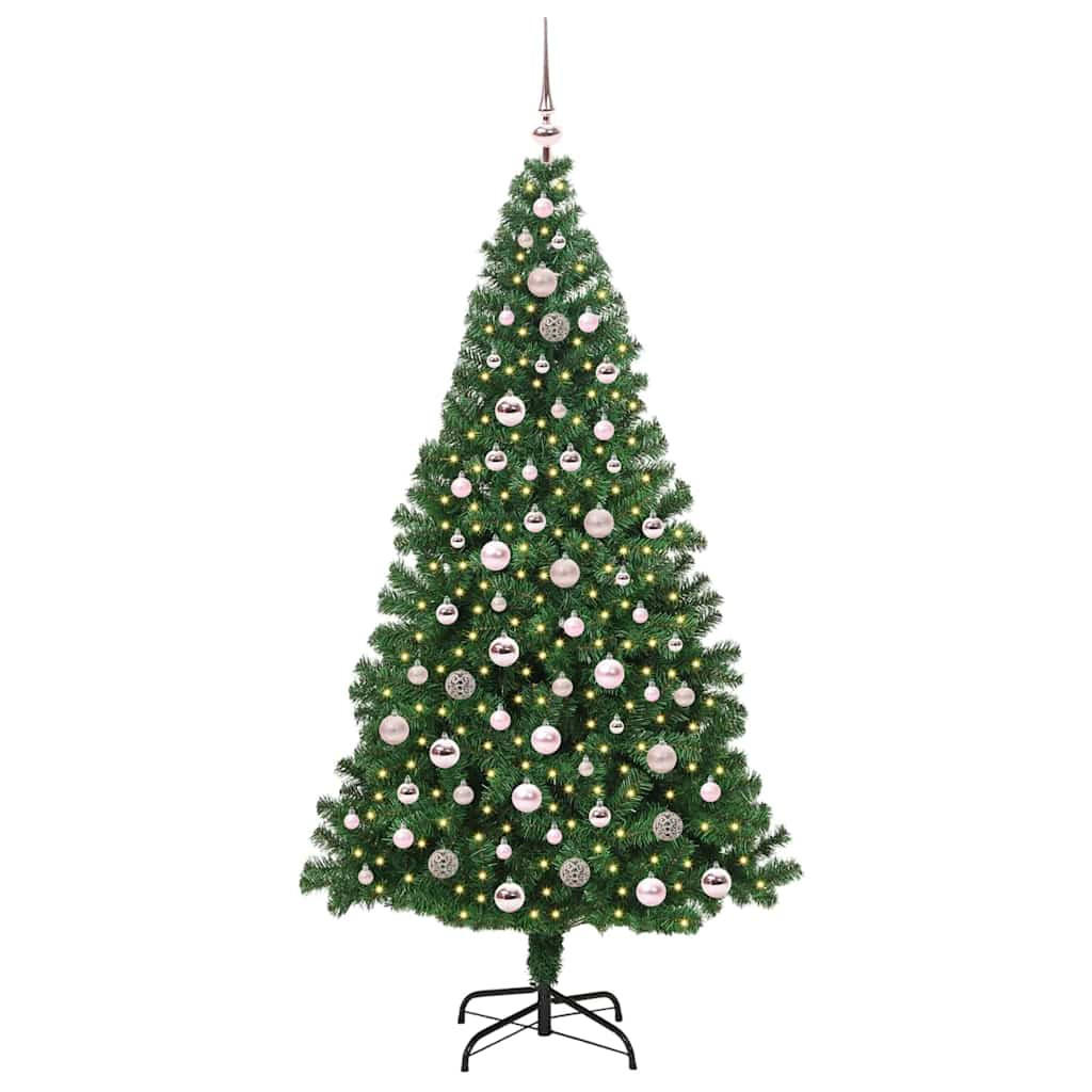 vidaXL Weihnachtsbaum Grün 210 cm