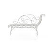 GARTENBANK Karina antik-grün - Braun, Metall (156/46/78cm) - TPFGarden