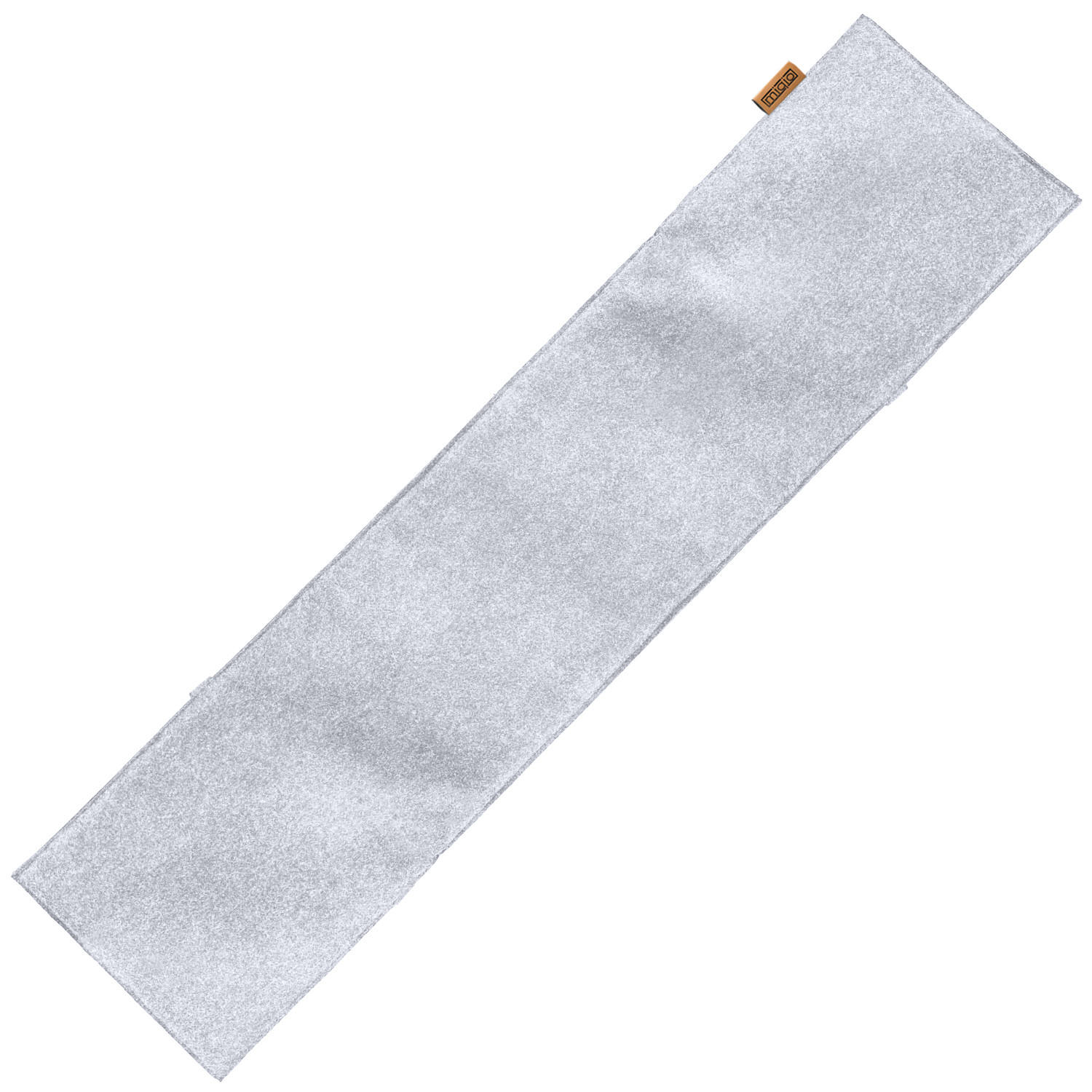 BANKAUFLAGE - Hellgrau, Textil (110/25/2cm) - Miqio Design