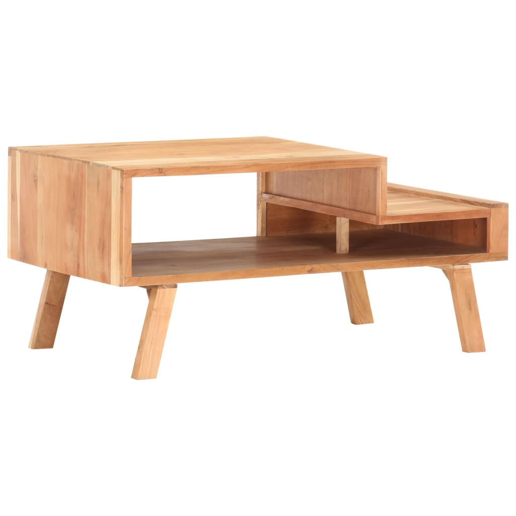 COUCHTISCH 100 x 50 x 45 cm Akazie - Braun, Holz (100/50/45cm) - furnicato