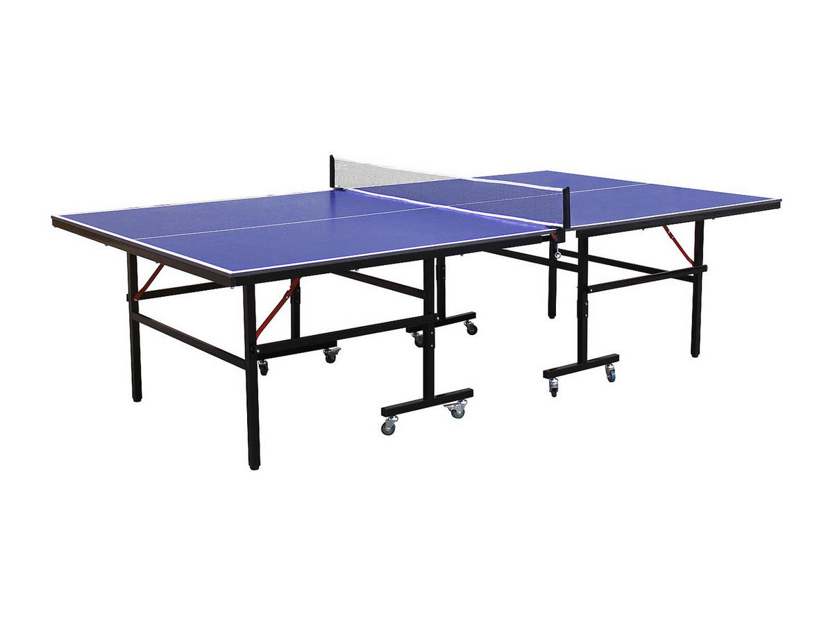 TISCHTENNIS im Freien - 274 cmcm x 152.5 cmcm - Harz - Blau - JORDIE - Blau, Kunststoff (274/152.5cm) - Vente-Unique