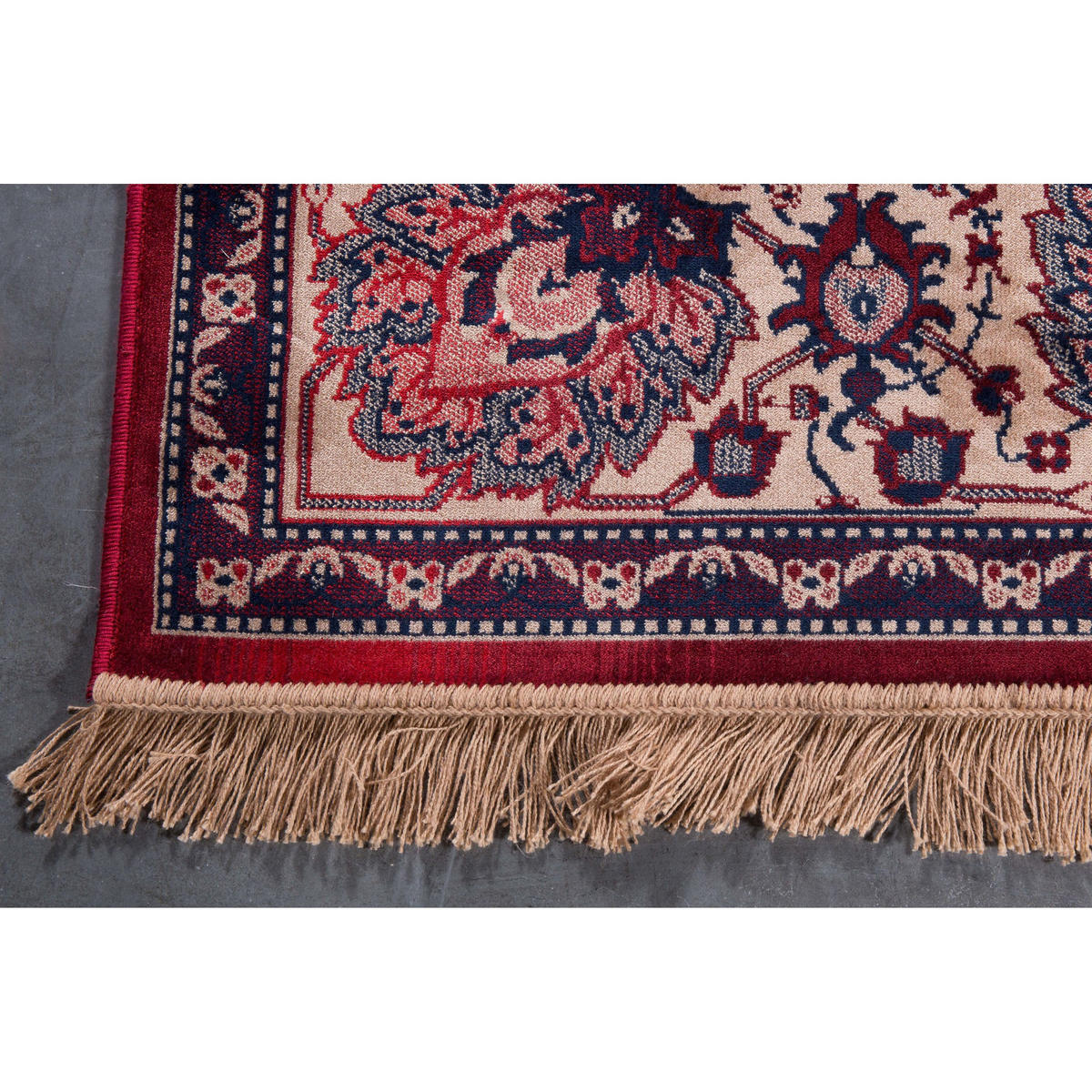 TEPPICH Bid 170x240 cm Rot - Rot, Textil (240/170cm) - Dutchbone
