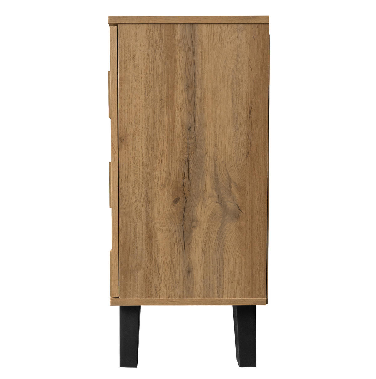 SIDEBOARD 160.5/35.5/78 cm Holzfarbe aus Spanplatte mit 4 Türen - Naturfarben, Holzwerkstoff (35.5/78/160.5cm) - OKMYHOME