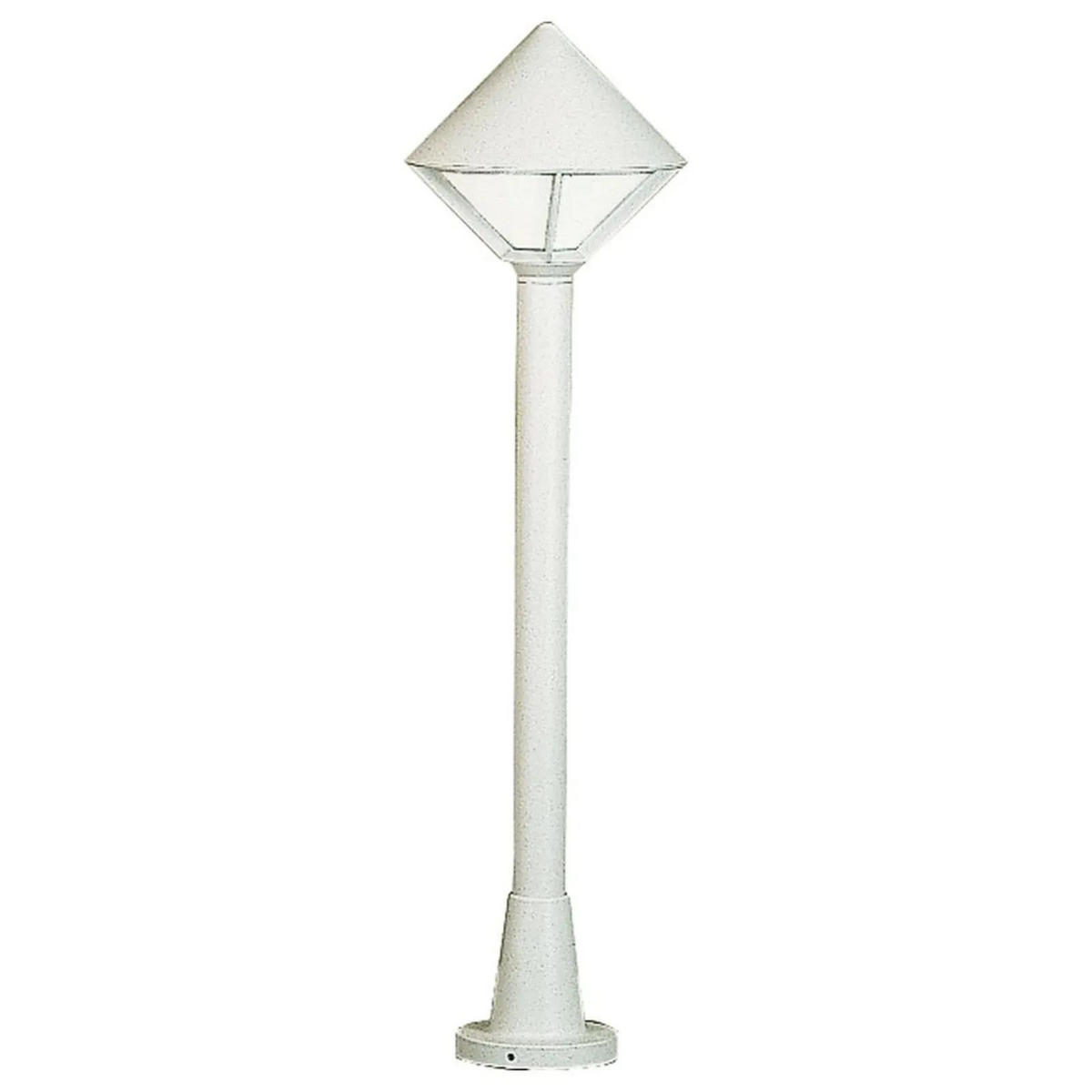 WEGELEUCHTE Weiß - Weiß, Metall (13/13/95cm) - click-licht