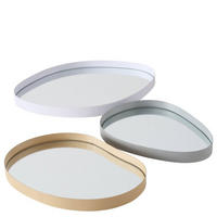 SCHALE Wolka 3er-Set - Multicolor, Metall (2.5cm) - Boltze Home