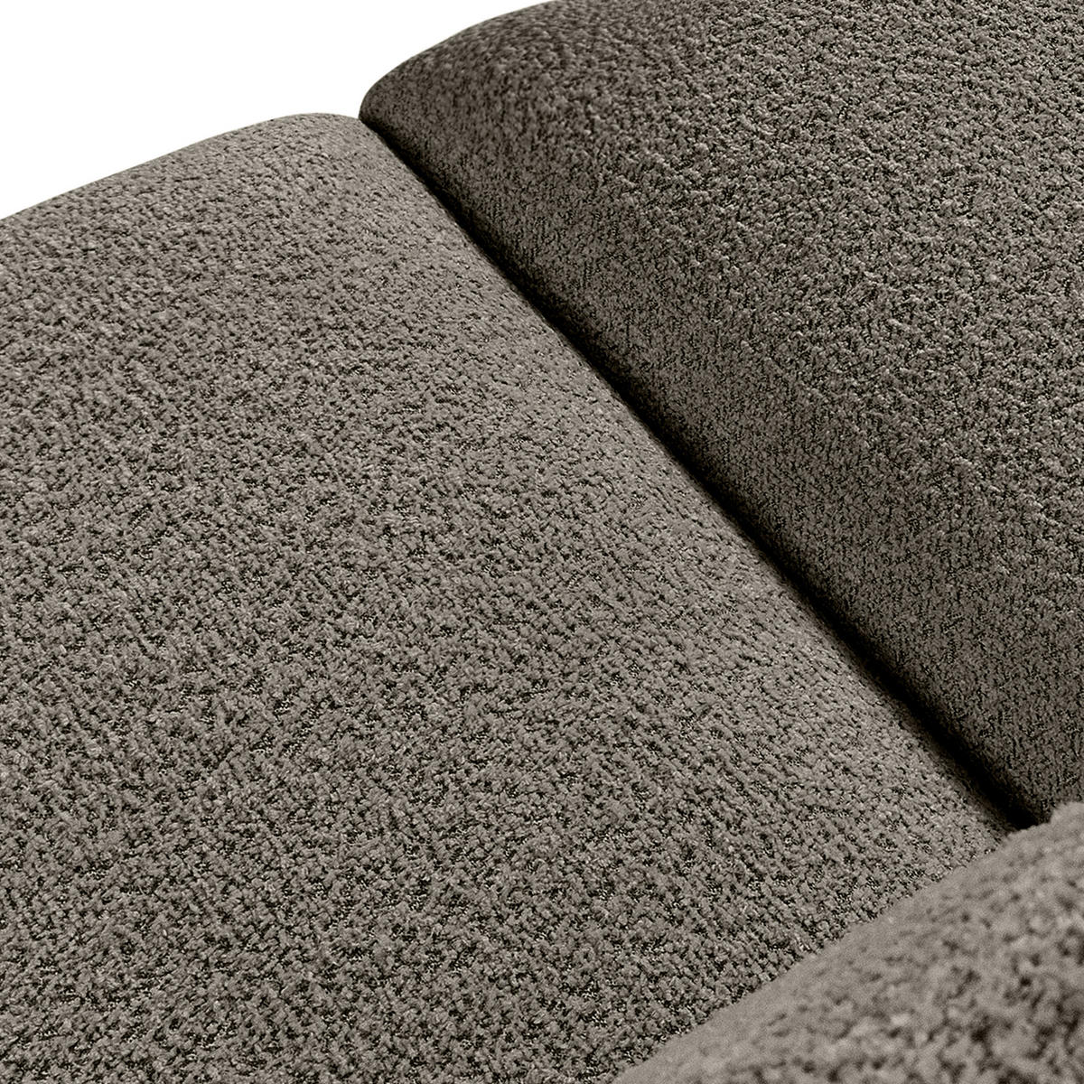 2-SITZER SOFA BUFFO, kühles Braun - Braun, Holz/Holzwerkstoff (210/73/96cm) - KONSIMO®