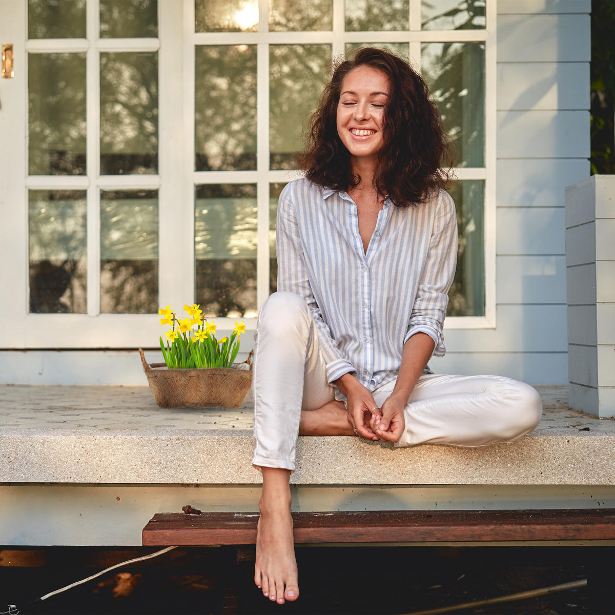 3xBLUMENKASTEN - Braun, Holz/Kunststoff (30.5/19/24cm) - Relaxdays