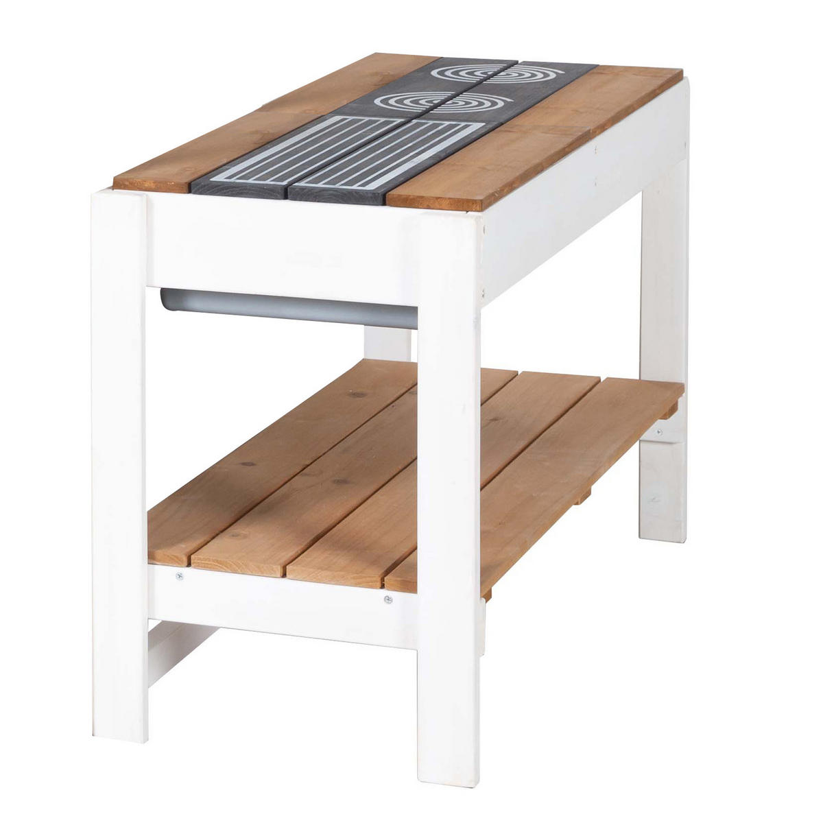 KÜCHENERWEITERUNGSSET für Spielhaus 456067 - Multicolor, Holz (90/51/35cm) - Roba